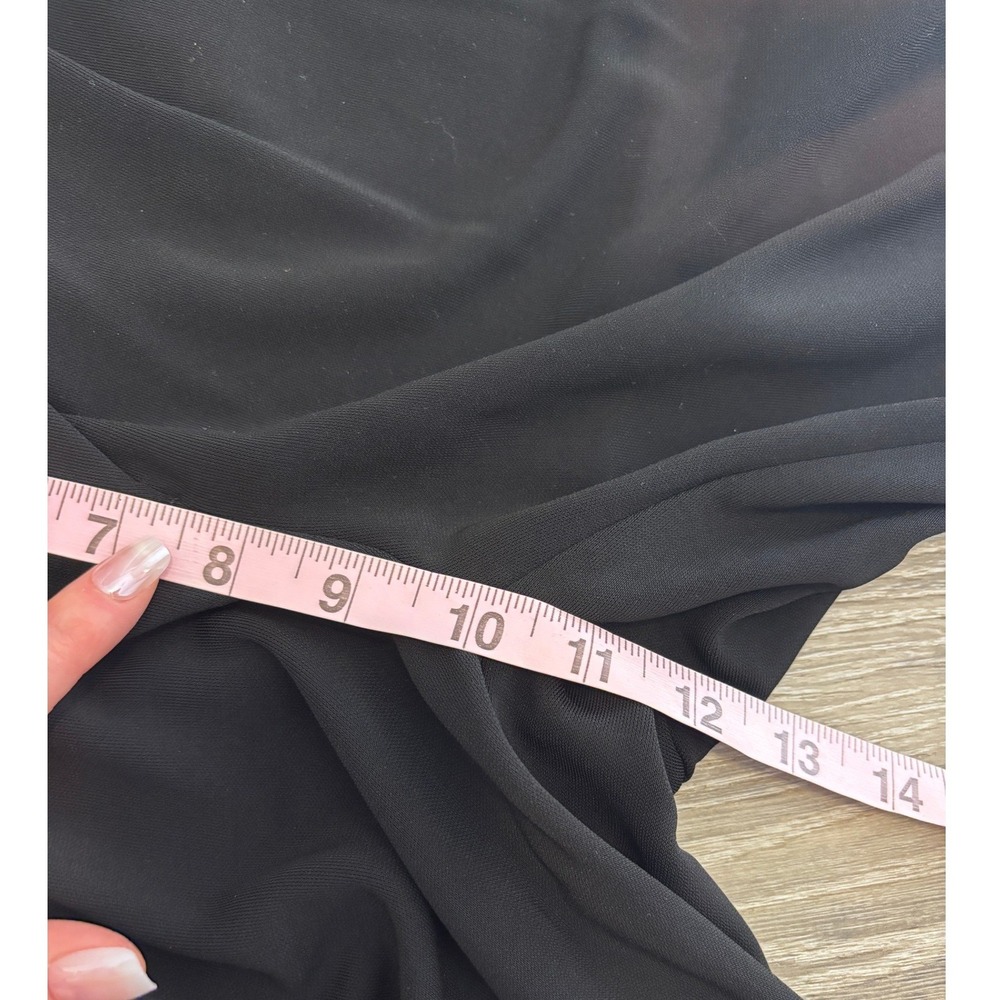Leifsdottir Women's Black Tailored Pleated Slim Leg Dress Trousers Pants Size 6 - Picture 6 of 9